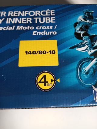 Cámara Michelin 140/80-18 Motocross super reforzad