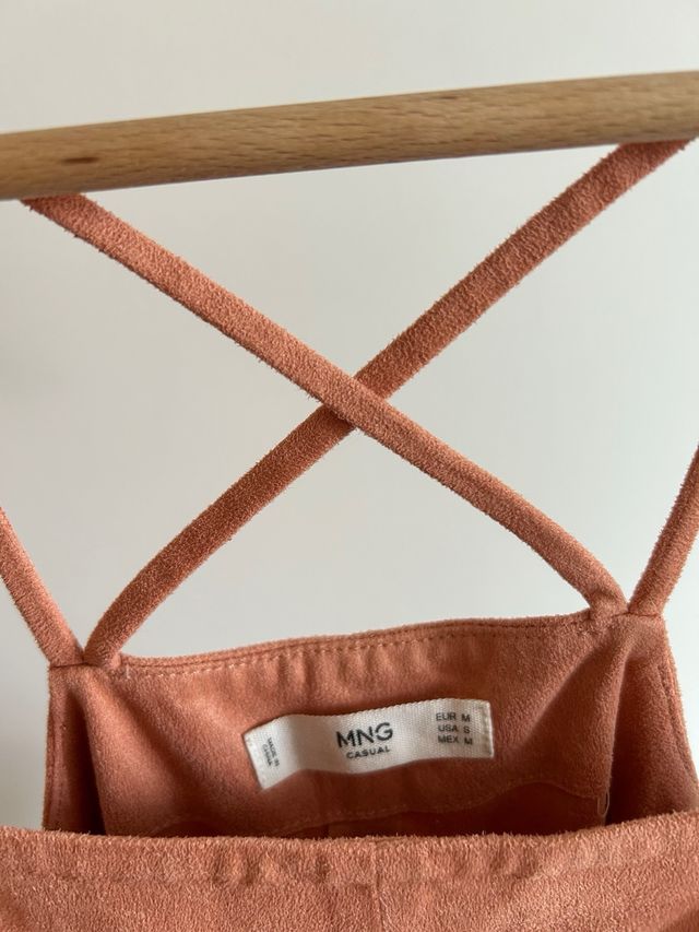 Top tirantes Mango - Naranja