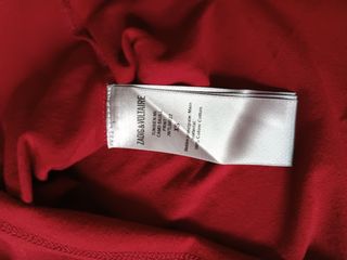 Camiseta Zadig & Voltaire roja calavera