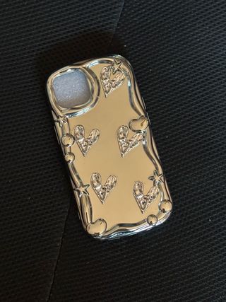 Funda iPhone 15, efecto espejo
