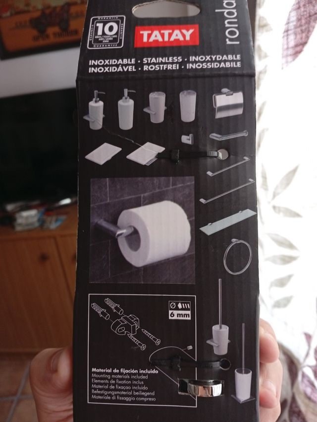 Portarrollos Tatay Ronda - Metal