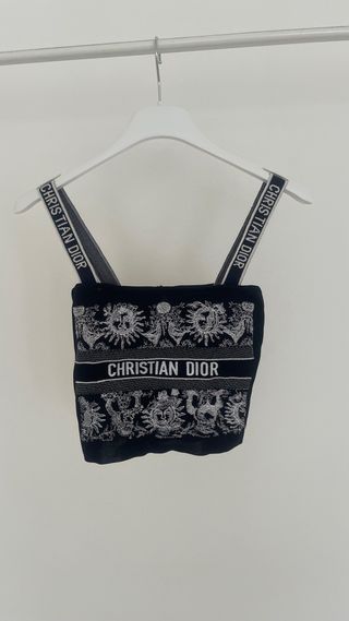 Top Christian Dior c/estampa