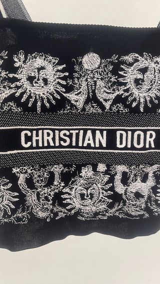 Top Christian Dior c/estampa