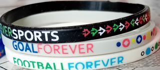 PULSERAS. frase multicolor(FOREVER RINGS PANINI)