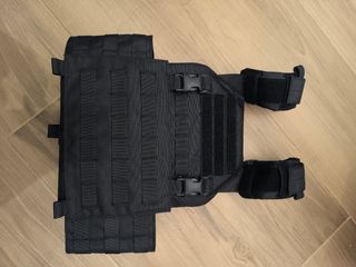 Chaleco táctico negro nuevo