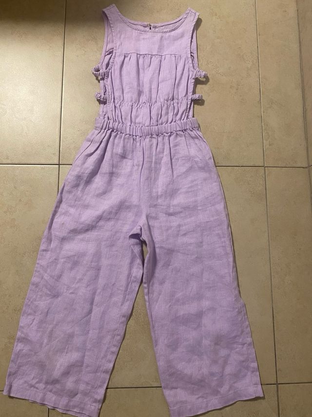 Mono niña largo morado