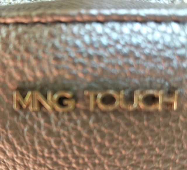 Bolso bandolera Mango dorado