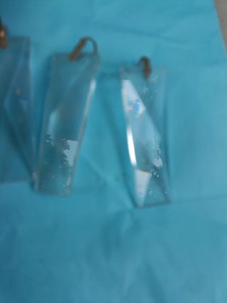 Piezas cristal lampara araña