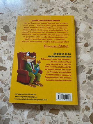 Mi nombre es Stilton y En busca de la maravilla...