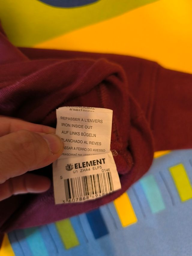 Sudadera Element hoodie con cremallera