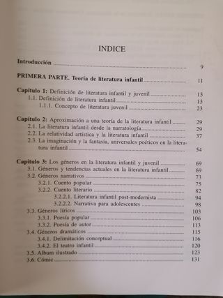 Literatura Infantil y juvenil, teoría y practica