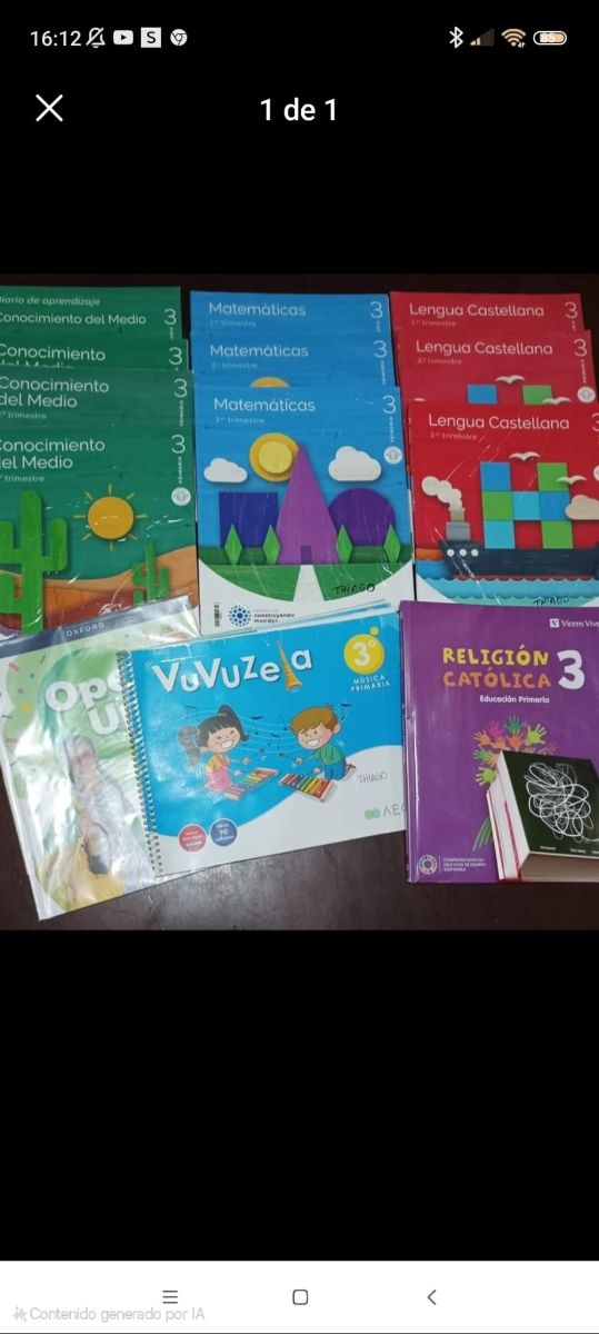 Libros 3° de primaria