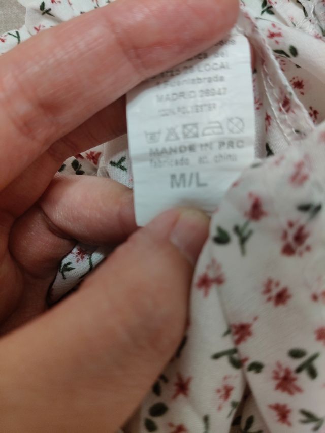 Falda pantalón boho chic blanca