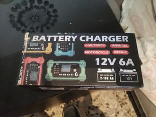 Cargador Batería 12V 6A