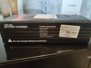 Cargador Batería 12V 6A