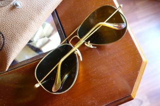 Ray Ban Aviator - Gafas Vintage Doradas