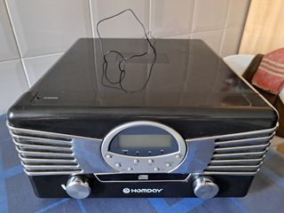 Radio CD Homday con Tocadiscos