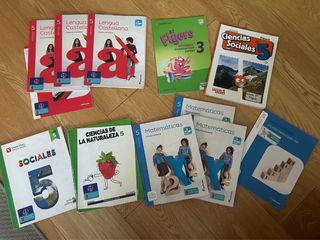 Lote libros 5 EP