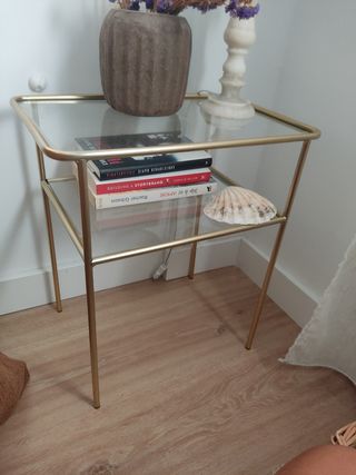 2 tavolini dorati Maison du Monde