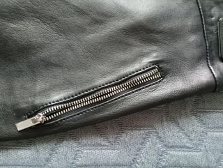 Mini Falda Negra Camaieu - Piel Sintética