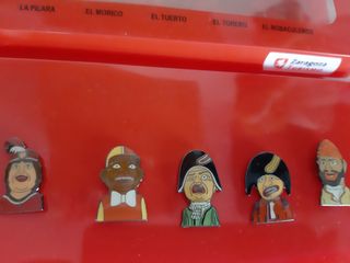 Pins Cabezudos Zaragoza - Colección completa