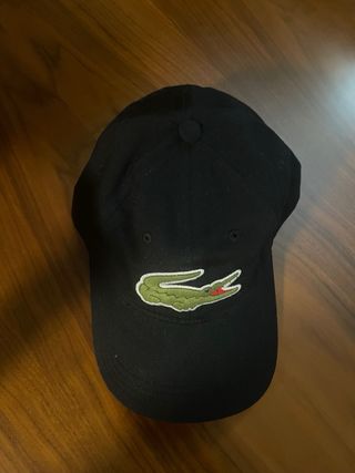 Gorra Lacoste negra - Talla única
