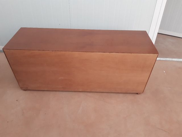 Mueble TV madera marrón