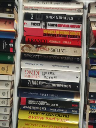 Preguntar precio Libros: King, Koontz, etc.