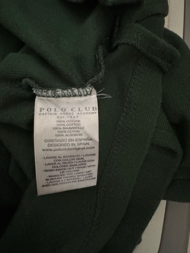 Polo Club Uomo Verde Oliva Tg.M