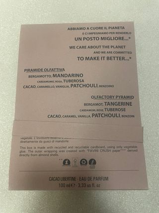 Cacao Libertine Maison Tahitè 100ml
