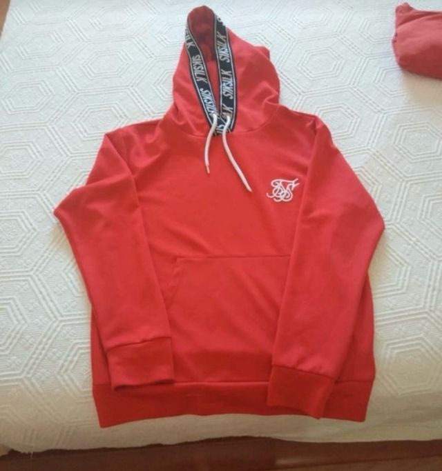 Conjunto Siksilk rojo talla L