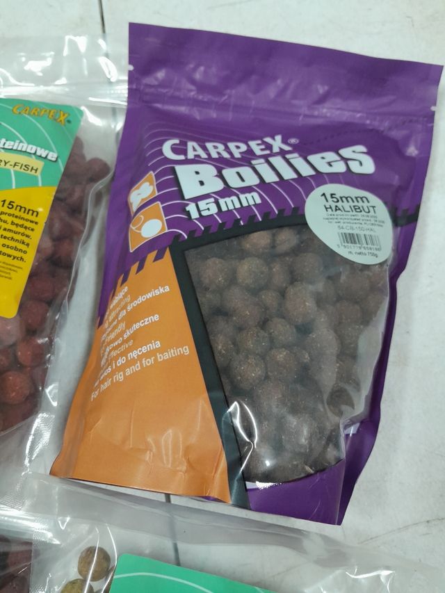 Boilies pesca 15mm - 4 sabores