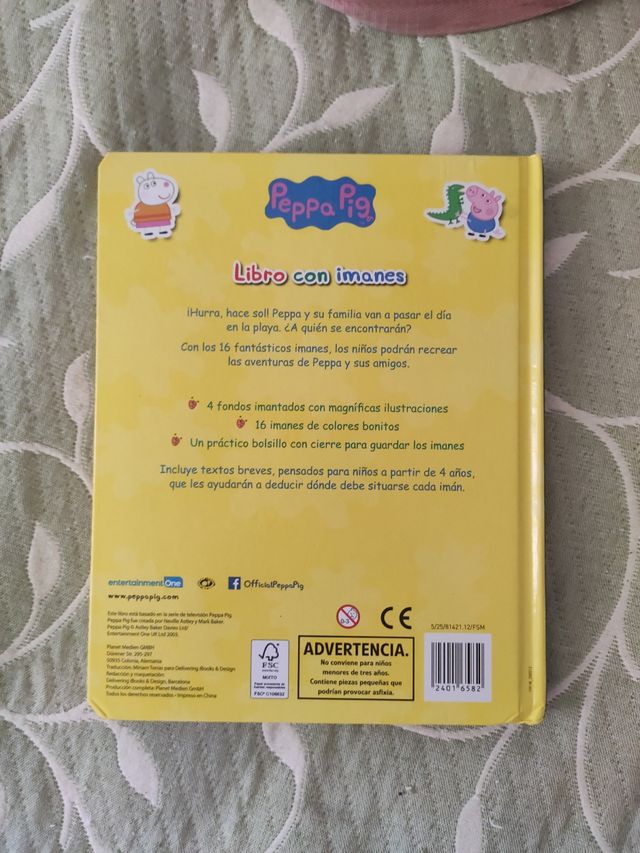 Libro Peppa Pig con imanes