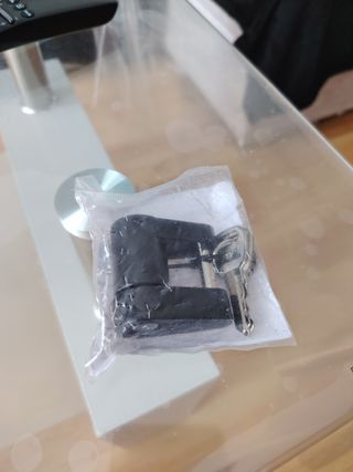 Candado remolque con llave (NUEVO  NEGOCIABLE)