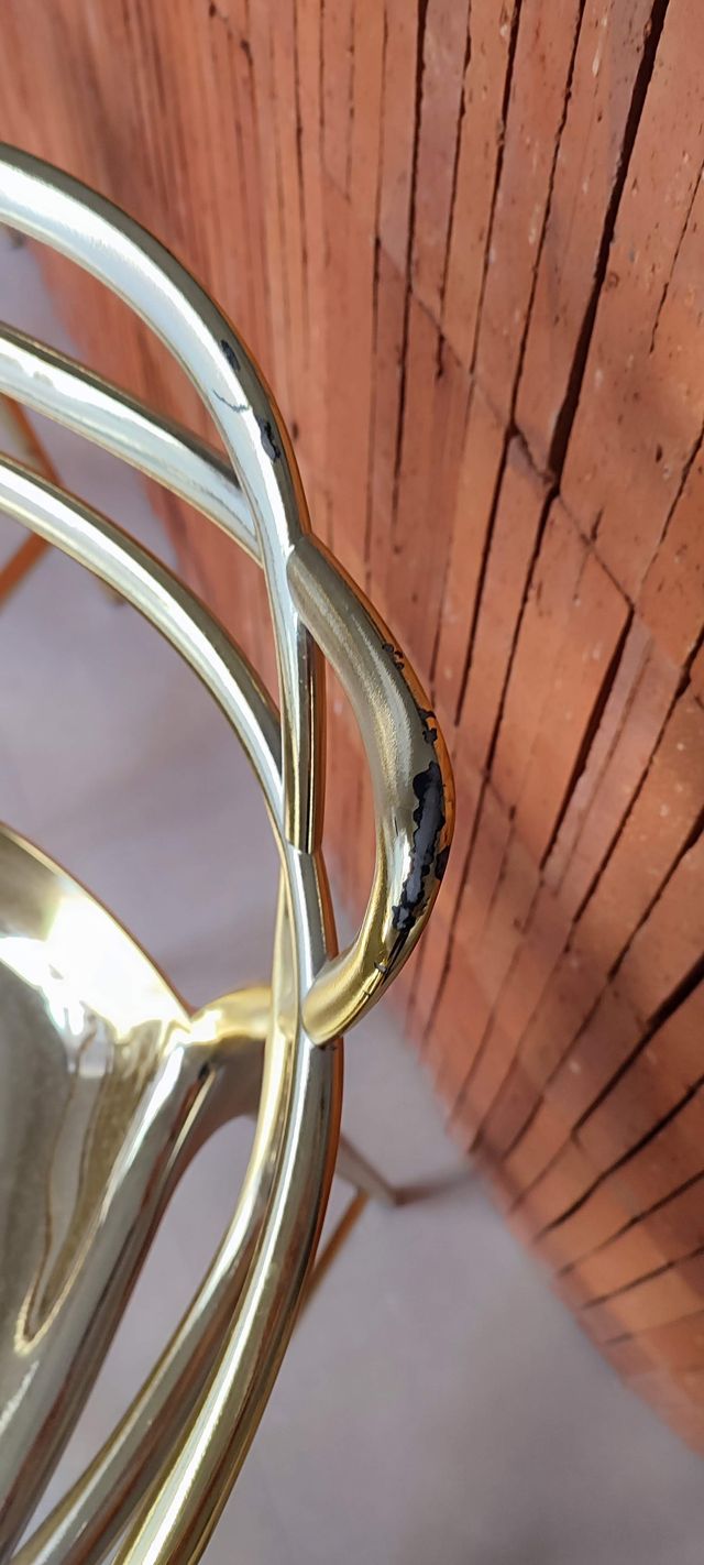 3 Sgabelli Kartell Masters dorati