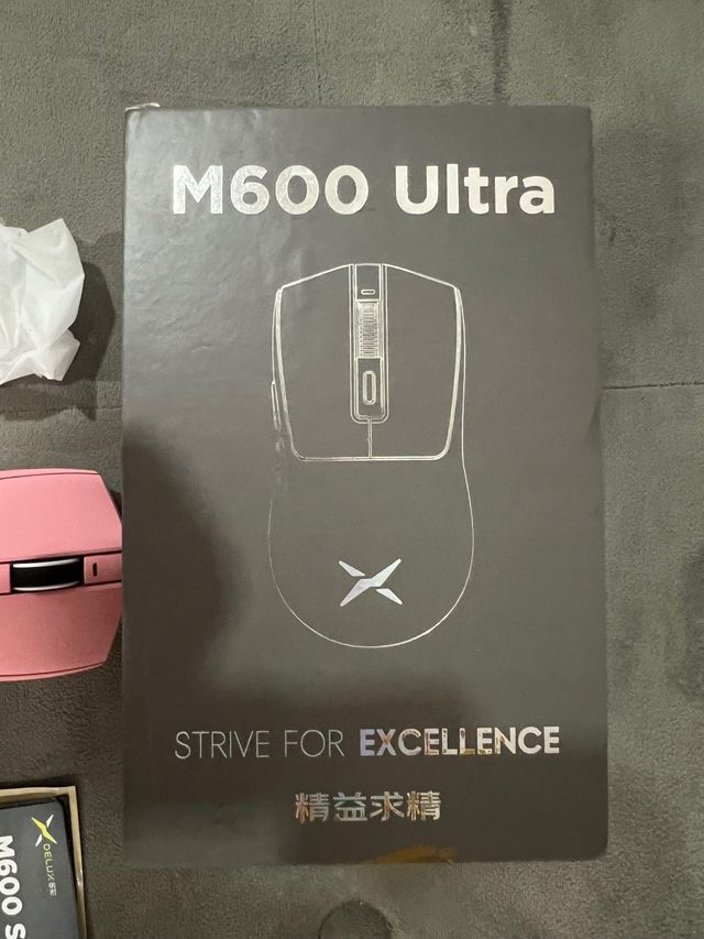 Ratón gaming Xtrfy M600 Ultra rosa