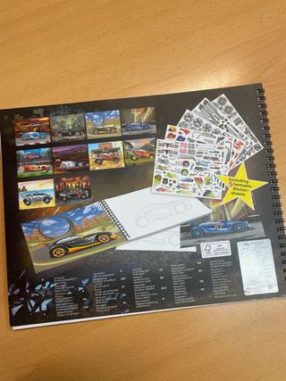 Libreta de pegatinas