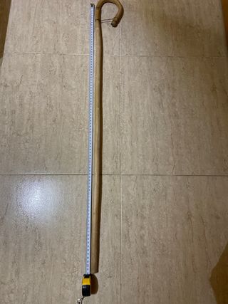 Bastón pastoril artesanal