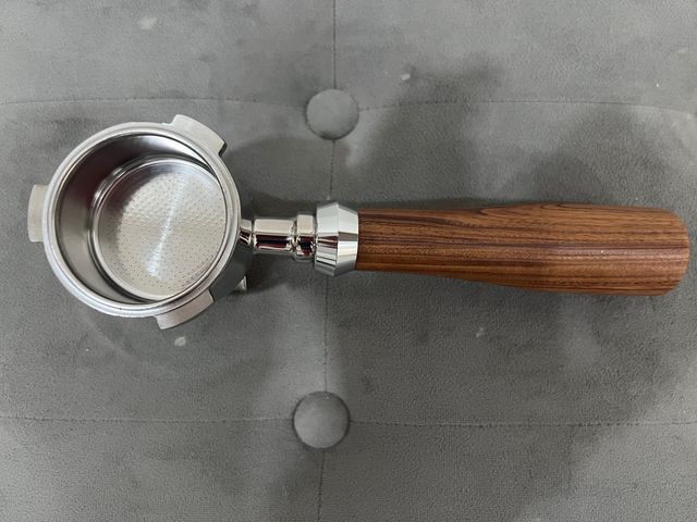 Portafiltro Cafetera 58mm Madera