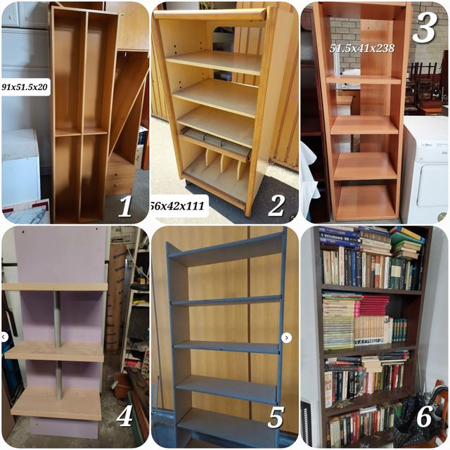 Estantería de madera