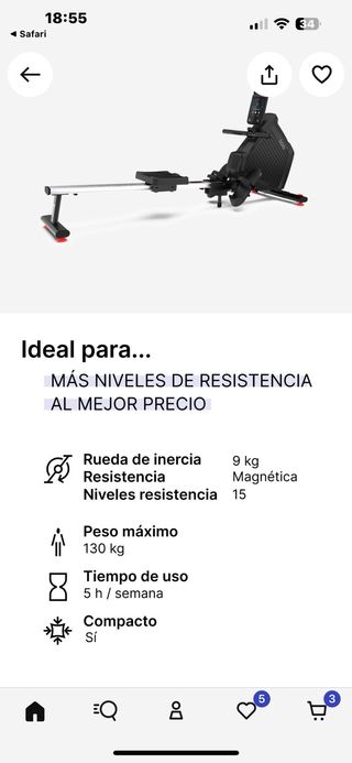 Remo Decathlon 500 - Como nuevo