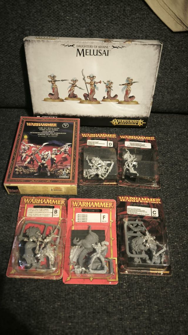 Warhammer Elfos Oscuros sin abrir