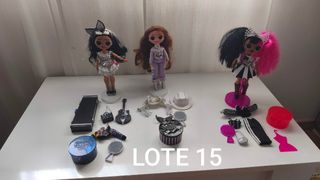 3 Muñecas LOL OMG | Lote 15