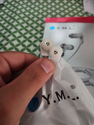 Auricolari Y.M.L. bianchi