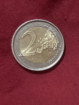 Moneda 2€ España conmemorativa de la Eurocopa