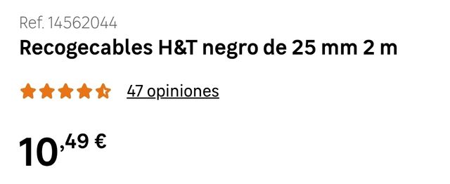 Organizador cables HellermannTyton
