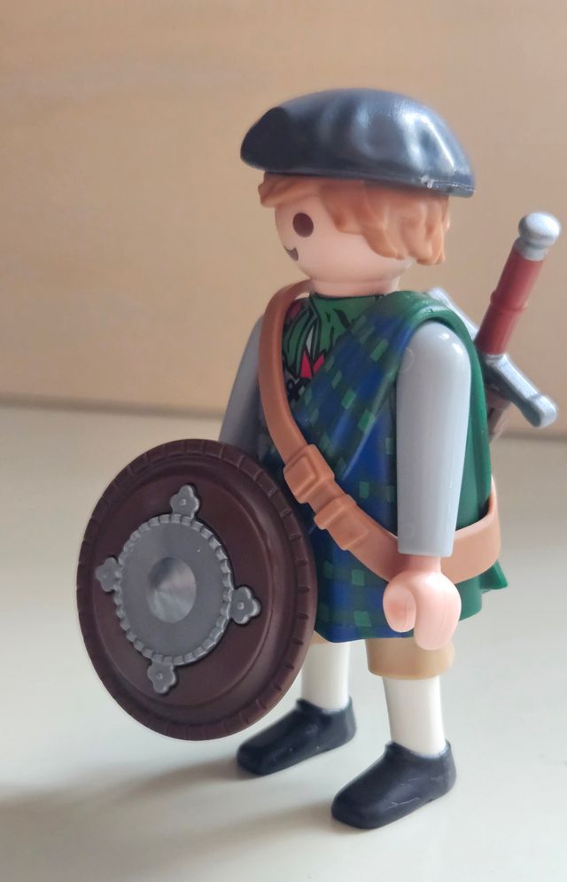 Guerrero Escocés serie 28 Playmobil NUEVO