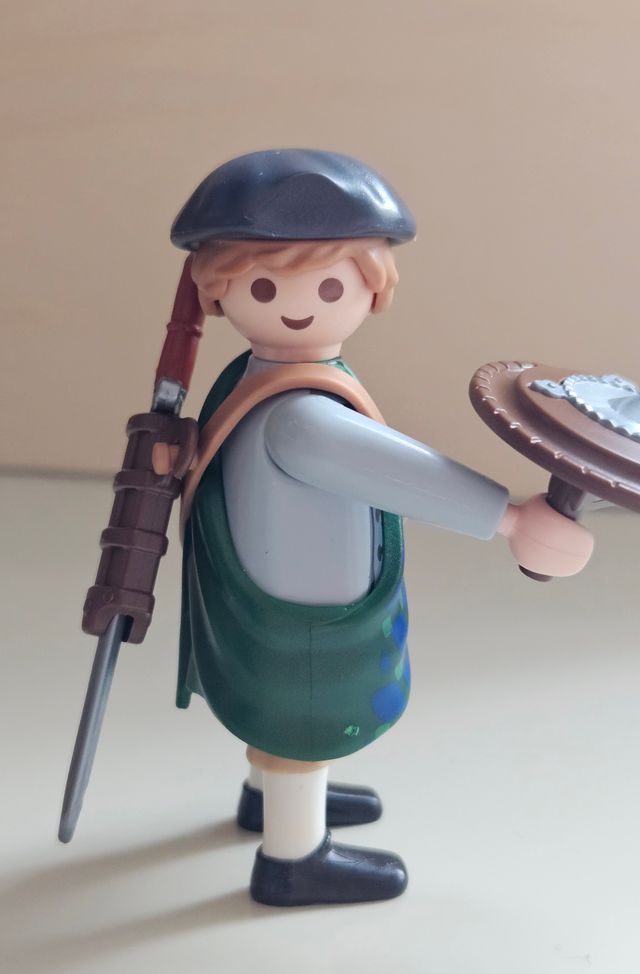 Guerrero Escocés serie 28 Playmobil NUEVO