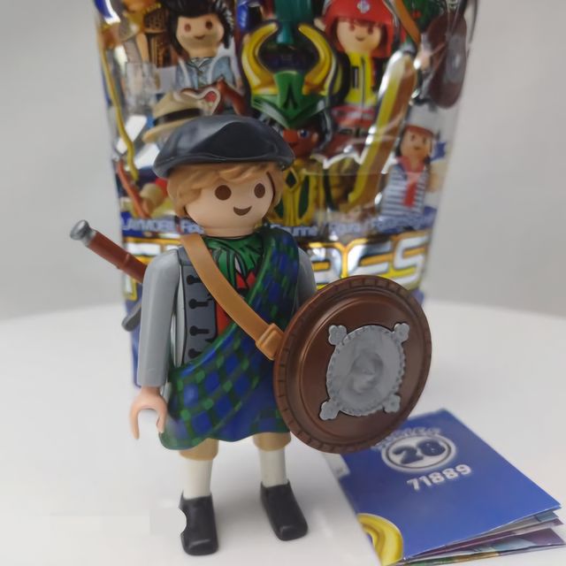 Guerrero Escocés serie 28 Playmobil NUEVO