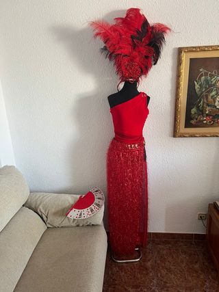 Disfraz - Reina de Corazones - Rojo - Talla M
